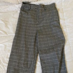 flavored plaid pants